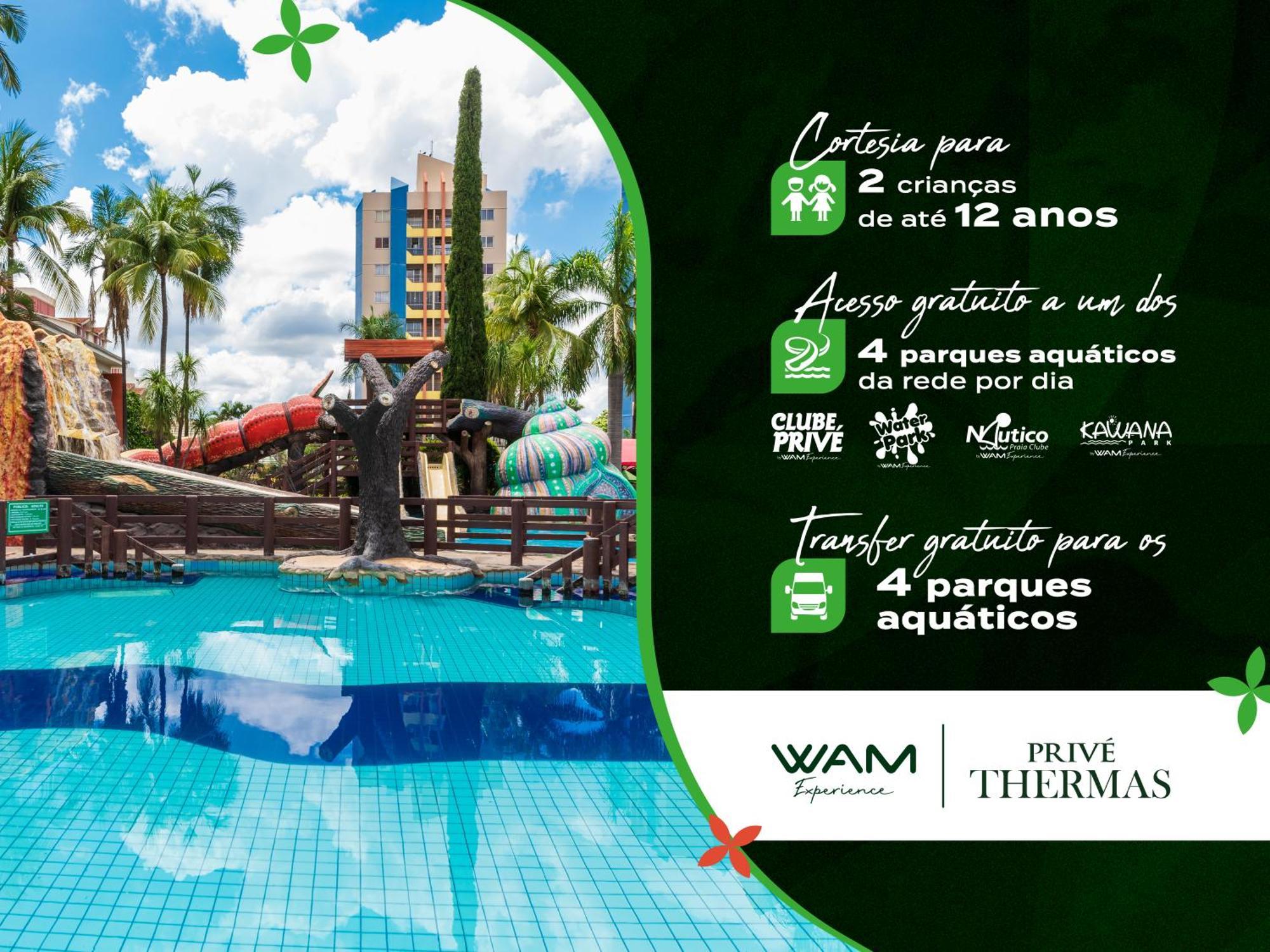 Prive Thermas Hotel By Wam Experience Caldas Novas Eksteriør billede